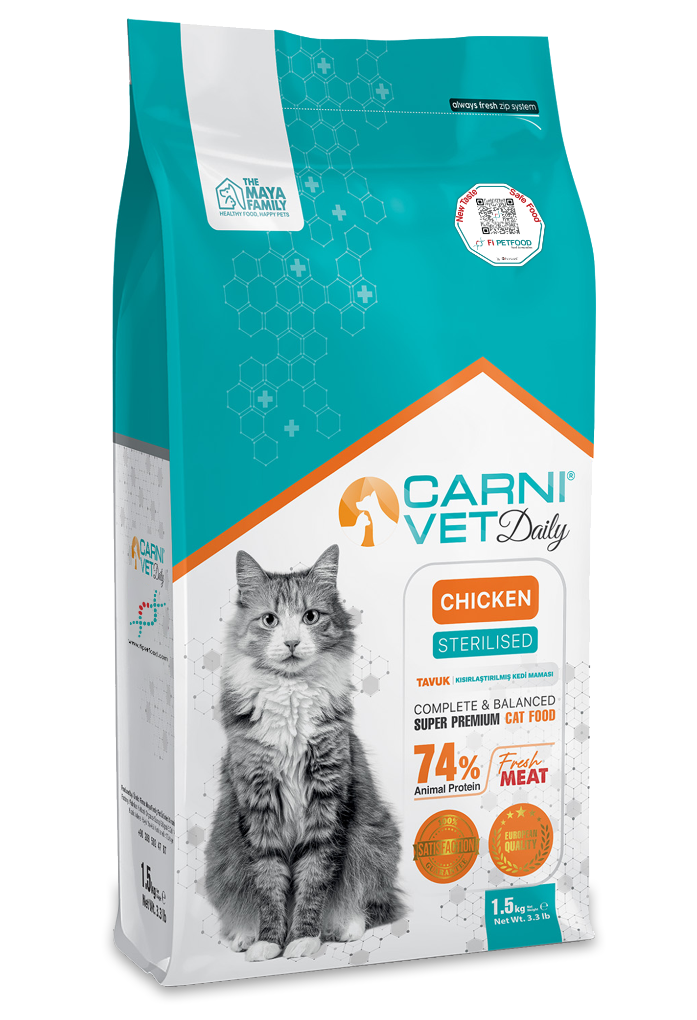 CARNI VET DAILY CAT CHICKEN STERILISED ADULT